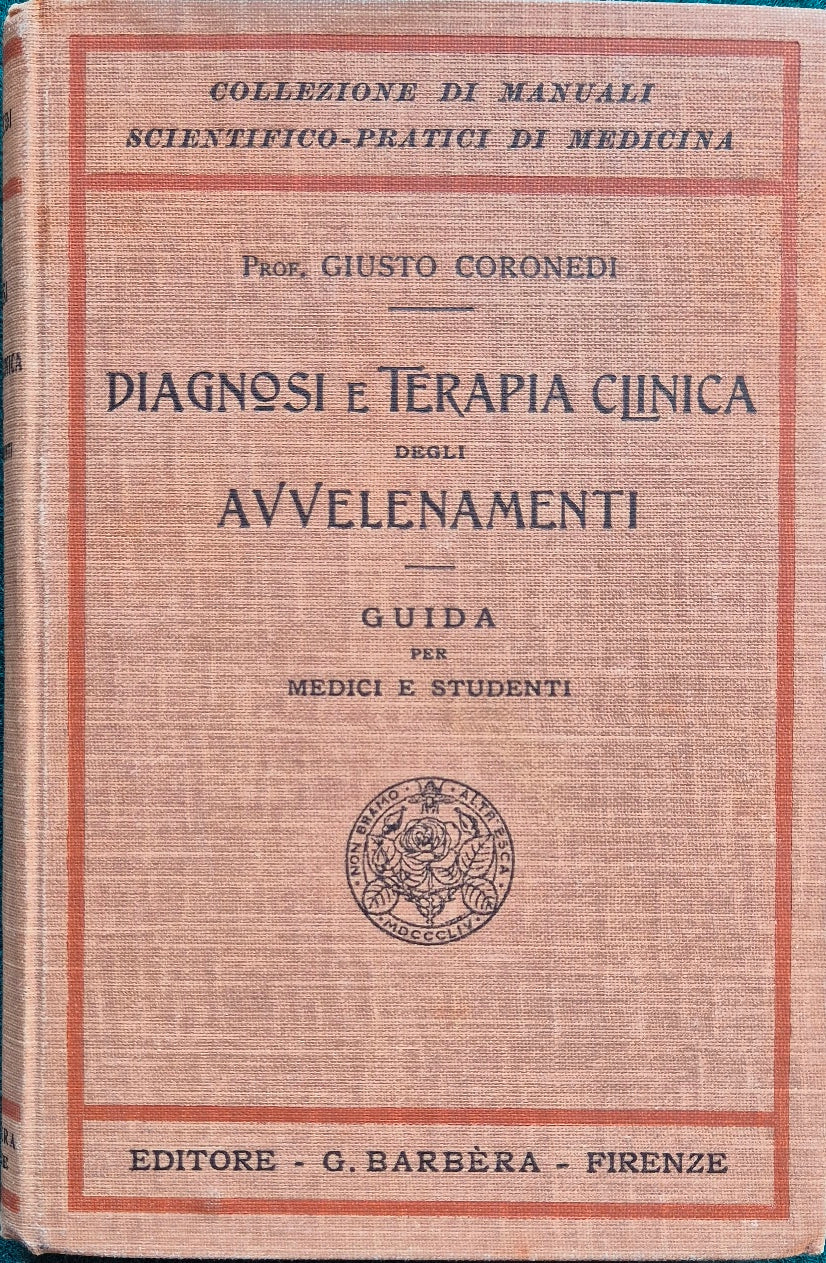 Diagnosi e terapia clinica degli avvelenamenti