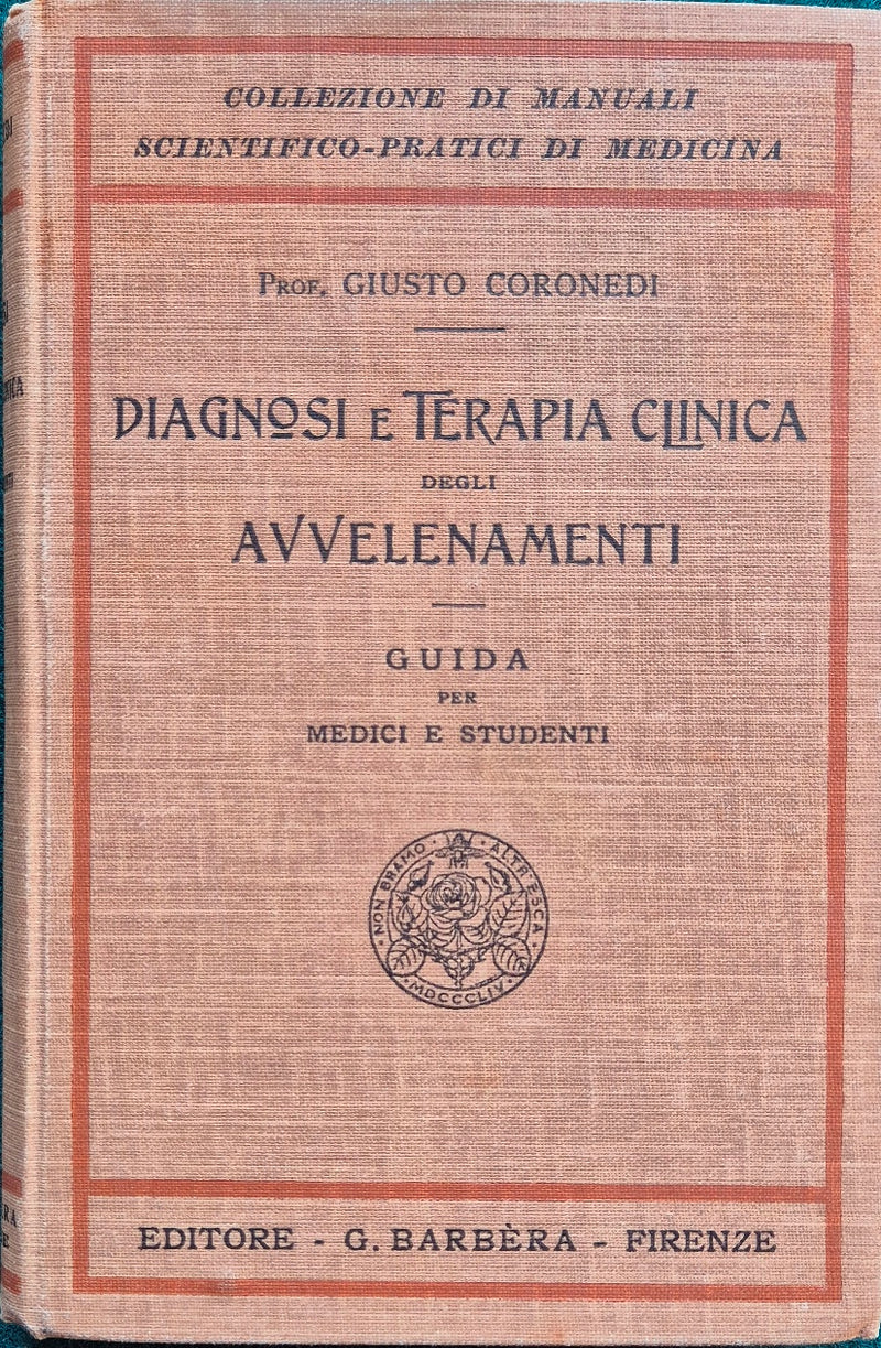 Diagnosi e terapia clinica degli avvelenamenti