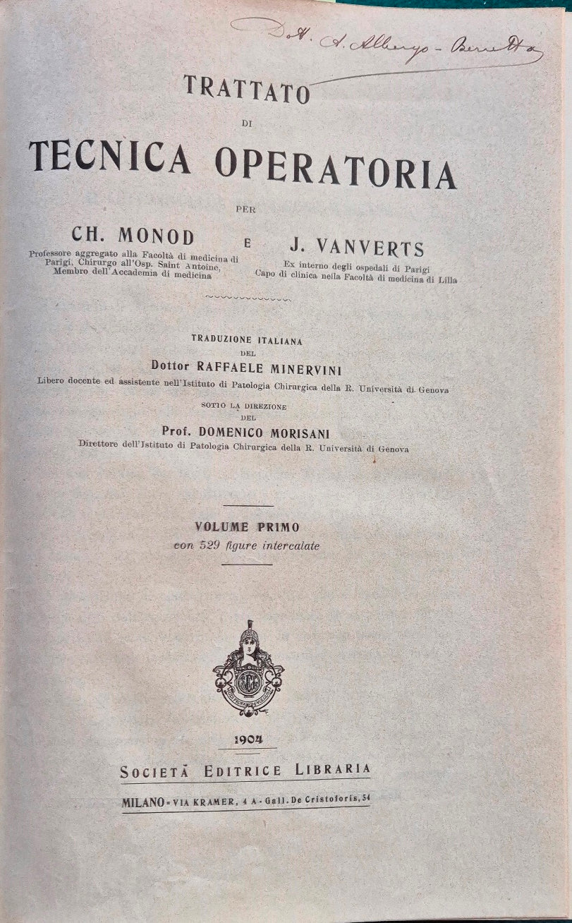 Trattato di tecnica operatoria