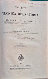 Trattato di tecnica operatoria