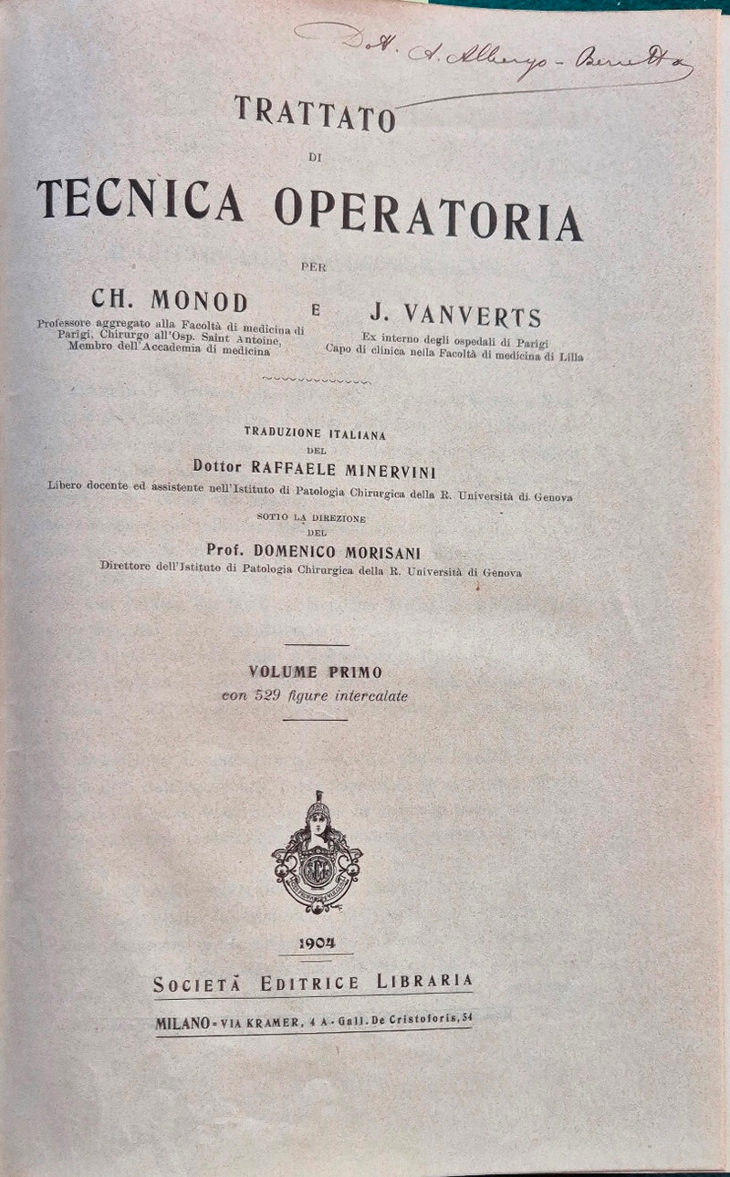 Trattato di tecnica operatoria