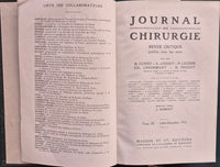 Journal de chirurgie - Tome XI - Juillet-Decembre 1913