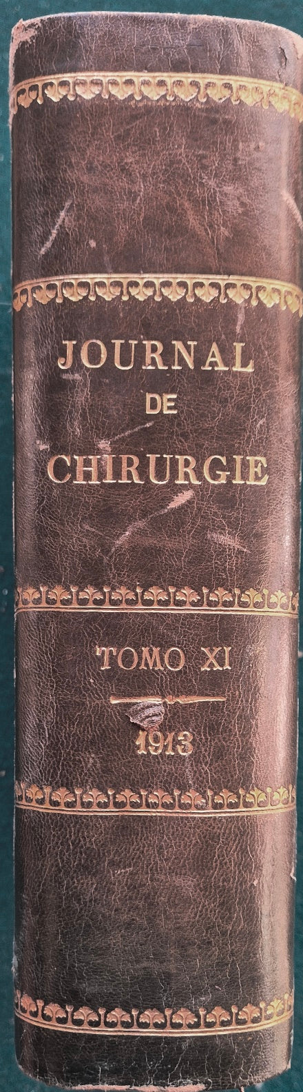 Journal de chirurgie - Tome XI - Juillet-Decembre 1913