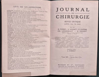 Journal de chirurgie - Tome XII - Janvier-Juin 1914