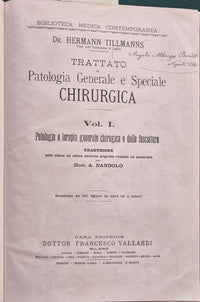 Trattato di patologia generale e speciale chirurgica - Vol. I