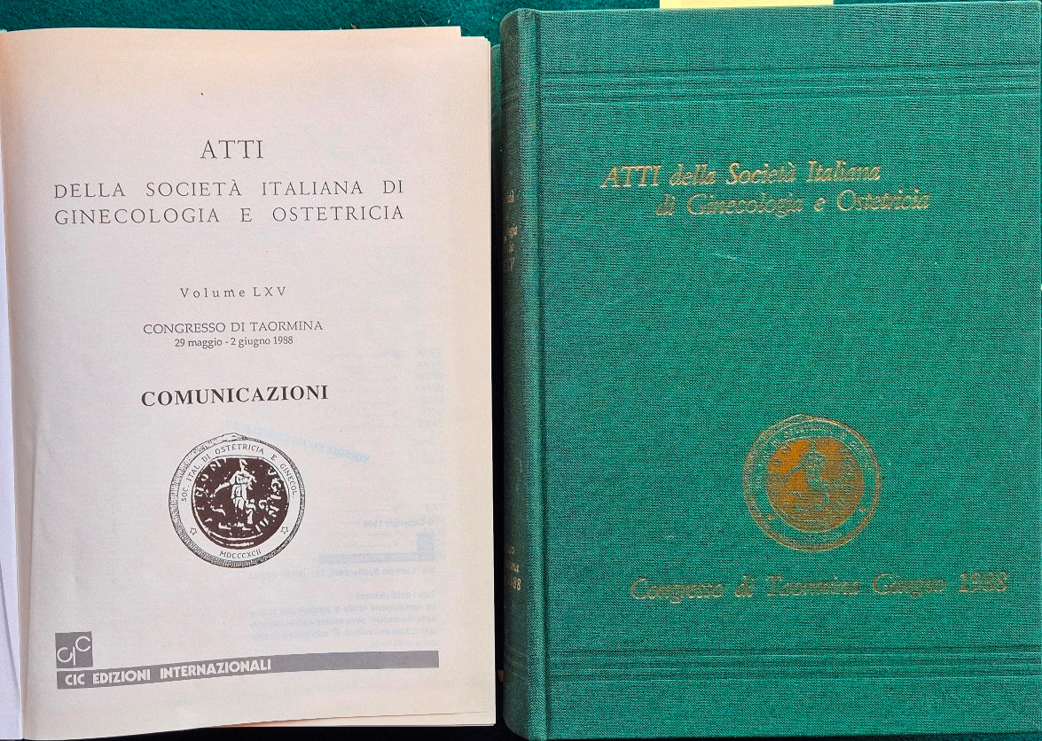 Atti della Società italiana di ginecologia e ostetricia - Vol. LXV