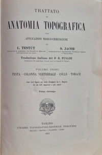 Trattato di anatomia topografica con applicazioni medico-chirurgiche