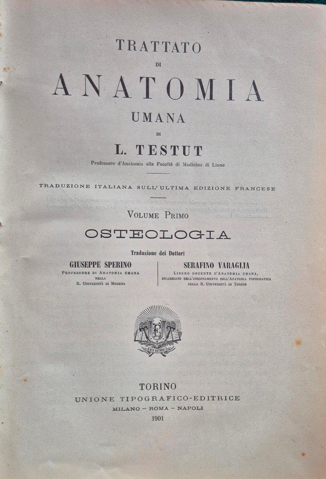 Trattato di anatomia umana