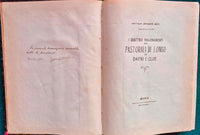 Manoscritto Autografo di Carlo Antonio Dotti (Pseud. Antonio Alci) - I Quattro Ragionamenti dei Pastorali di Longo su Dafni e Cloe