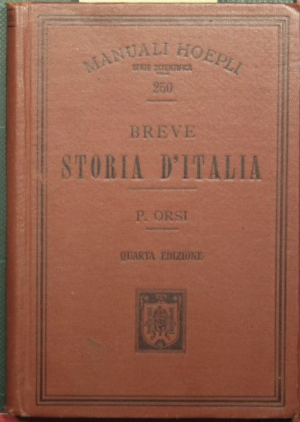 Brief history of Italy