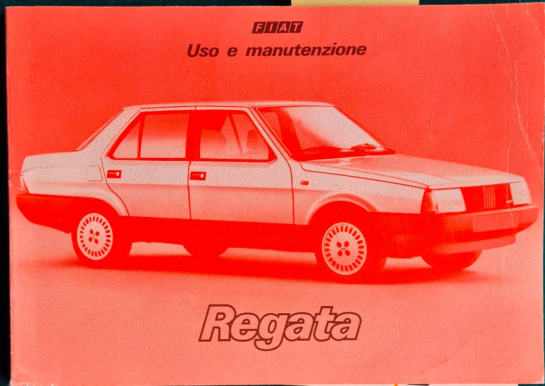 Fiat Regata - Uso e manutenzione