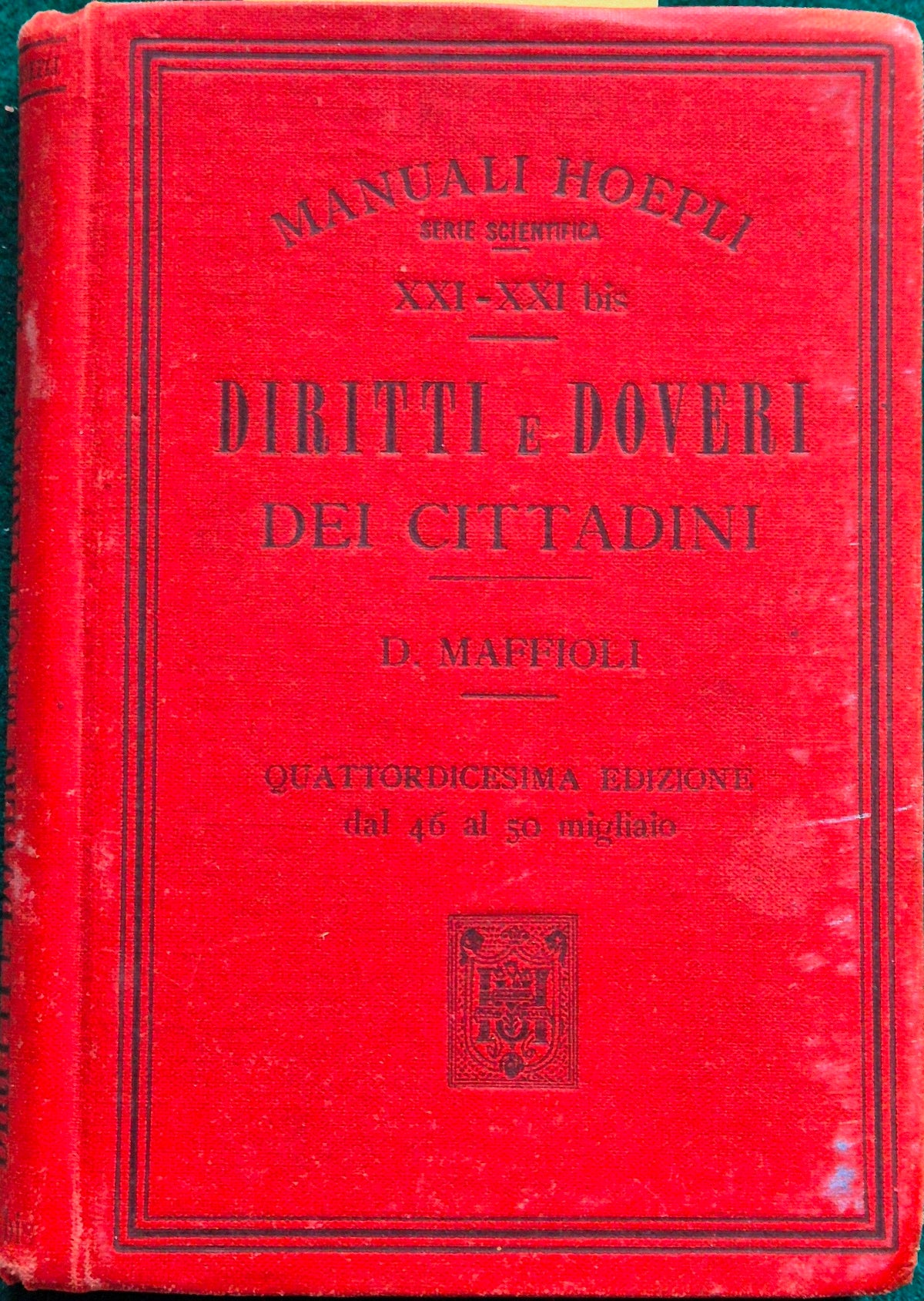 Diritti e Doveri dei cittadini secondo le Istituzioni dello Stato