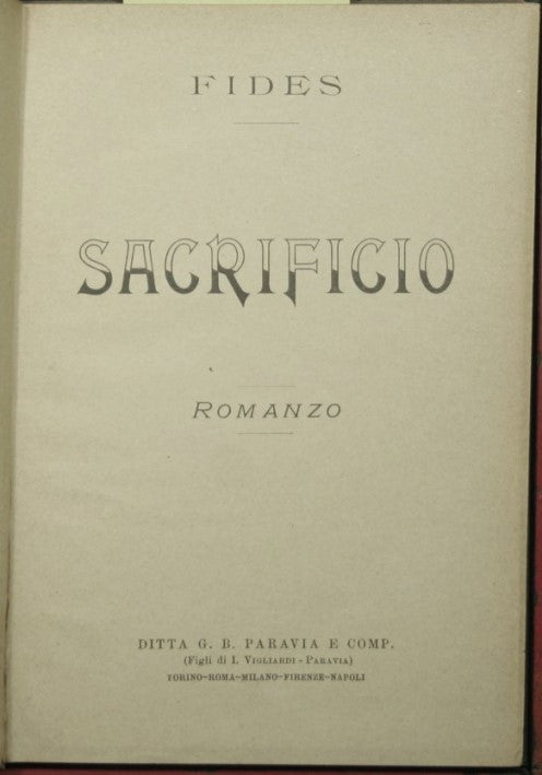 Sacrifice
