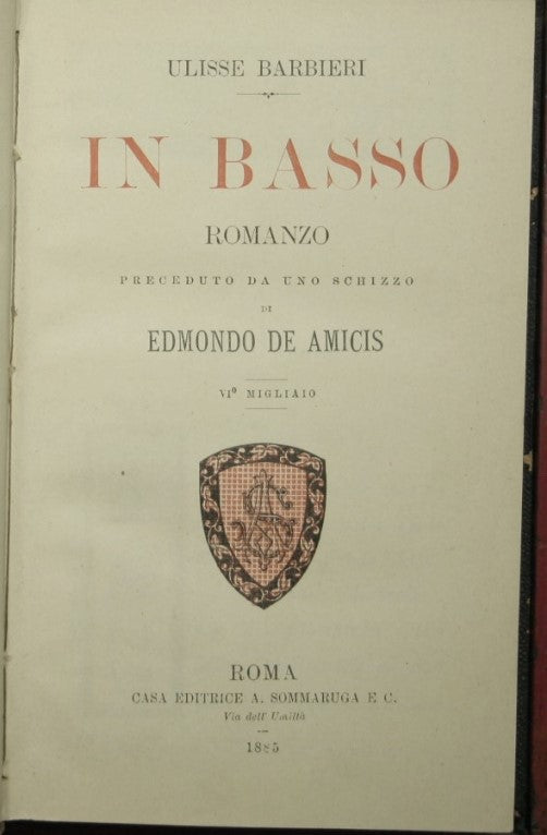 Below; The Island of Predators and Calabrian Remembrances