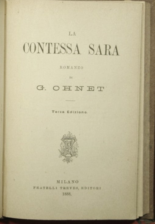 Il padrone delle ferriere; La contessa Sara