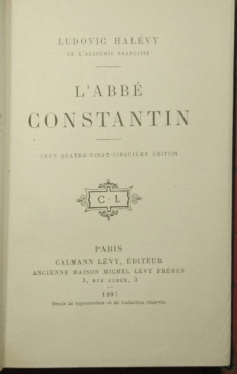 Abbé Constantin