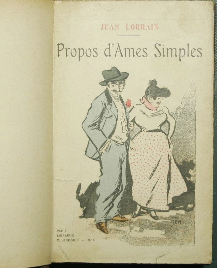 Propos d'Ames simples