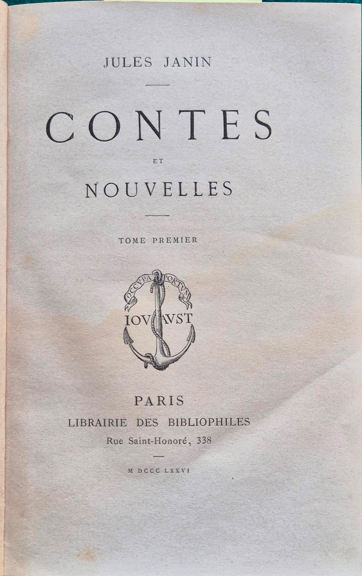 Contes et nouvelles