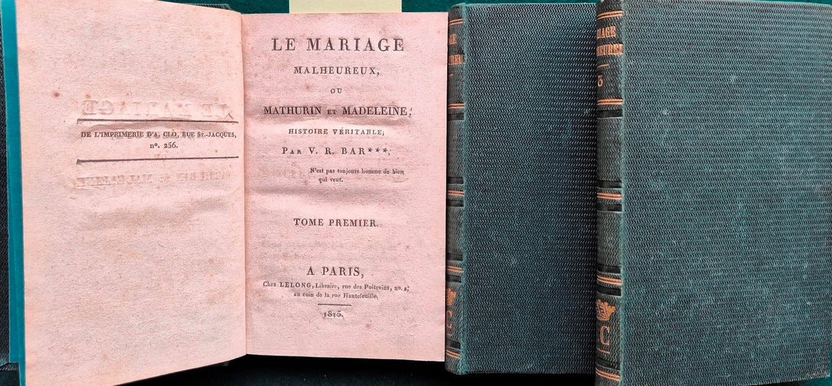 Le mariage malheureux Ou Mathurin Et Madeleine
