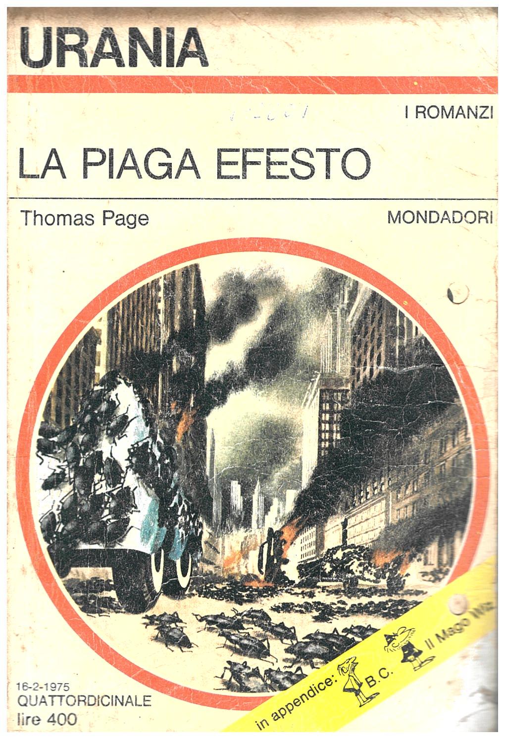 La piaga Efesto