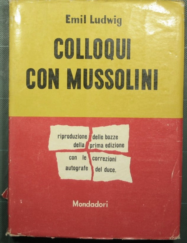 Talks with Mussolini