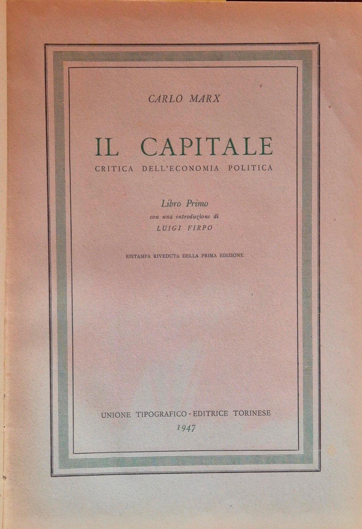 Il Capitale