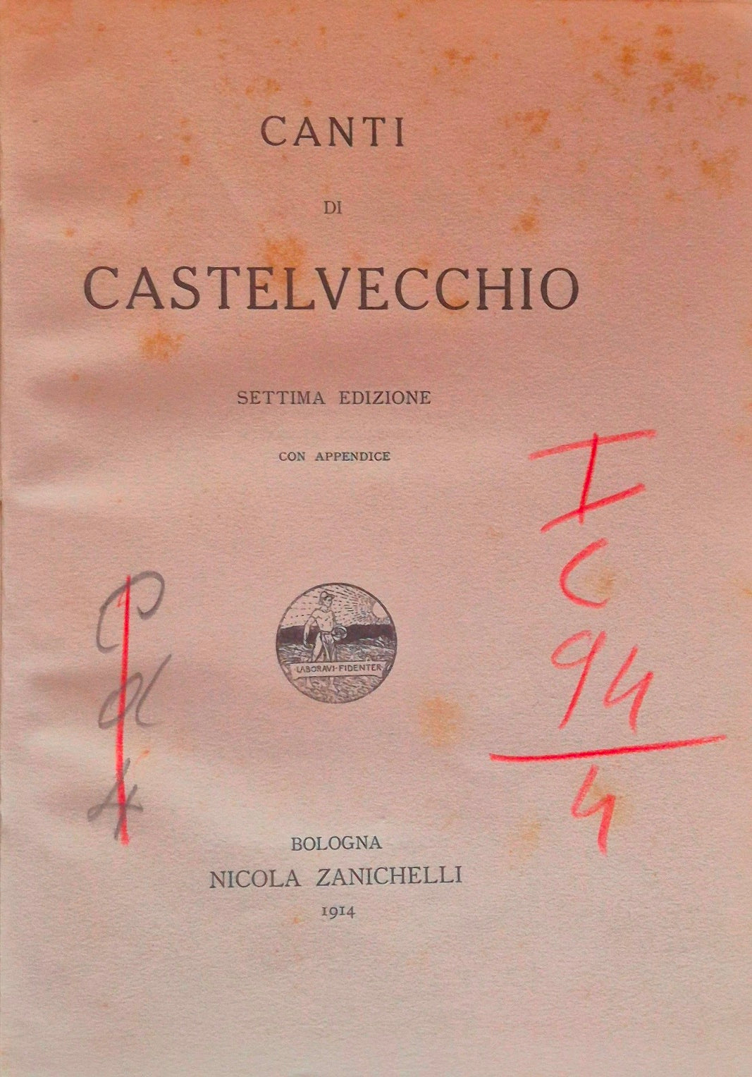 Canti di Castelvecchio