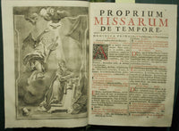 Missale Romanum ex decreto sacrosancti Concilii Tridentini restitutum S. Pii V. Pontificis Maximi jussu editum Clementis VIII. Ac Urbani VIII. Auctoritate recognitum