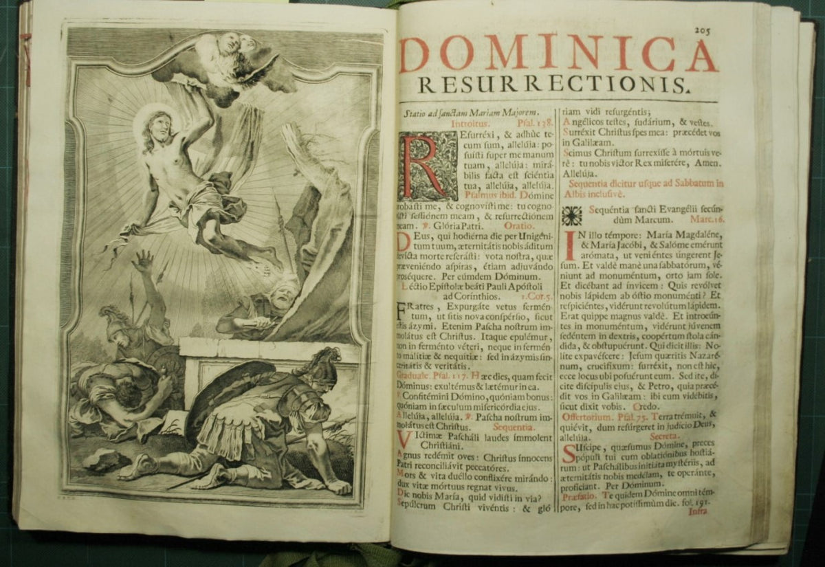 Missale Romanum ex decreto sacrosancti Concilii Tridentini restitutum S. Pii V. Pontificis Maximi jussu editum Clementis VIII. Ac Urbani VIII. Auctoritate recognitum