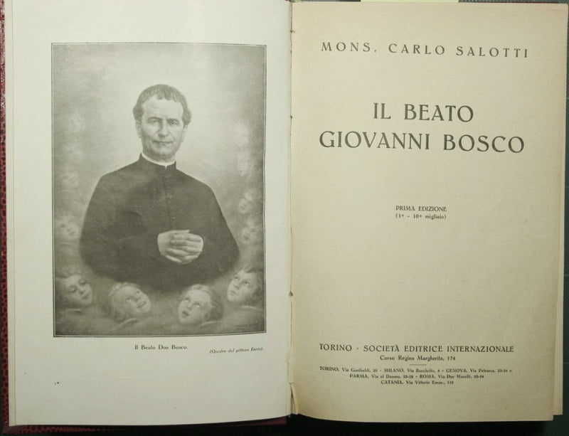 Il beato Giovanni Bosco