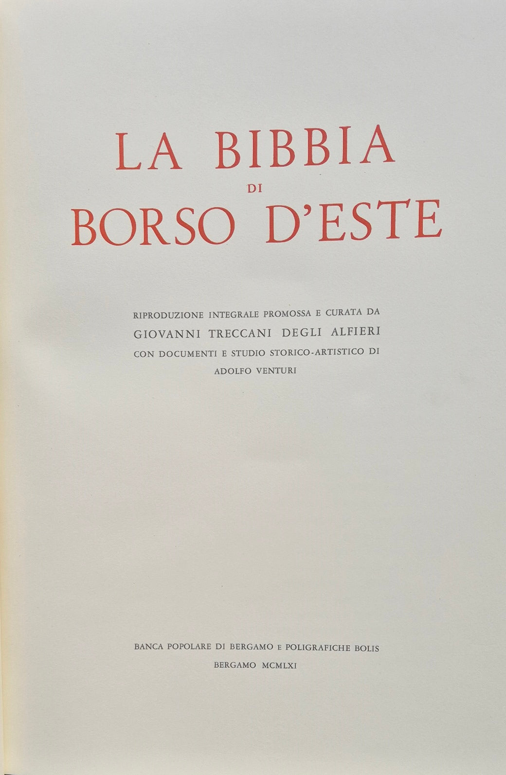 La Bibbia di Borso d'Este