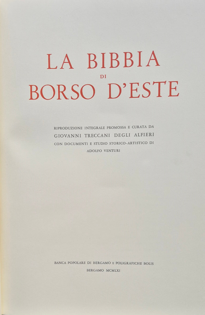 La Bibbia di Borso d'Este