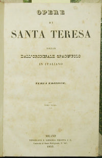 Opere di Santa Teresa