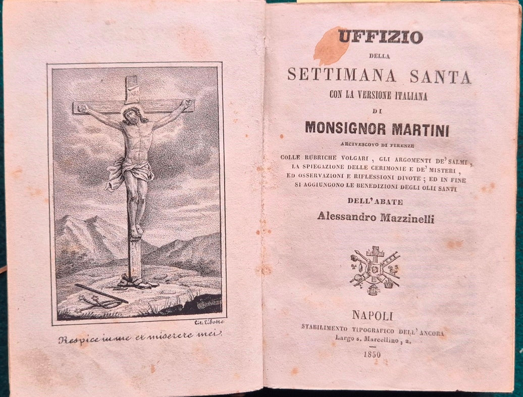 Uffizio della settimana santa