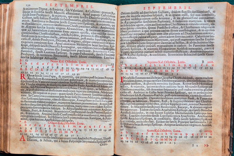 Martyrologium romanum Gregorii XIII iussu editum et Clementis X auctoritate recognitum