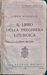 Liber Messalis - il libro della preghiera liturgica