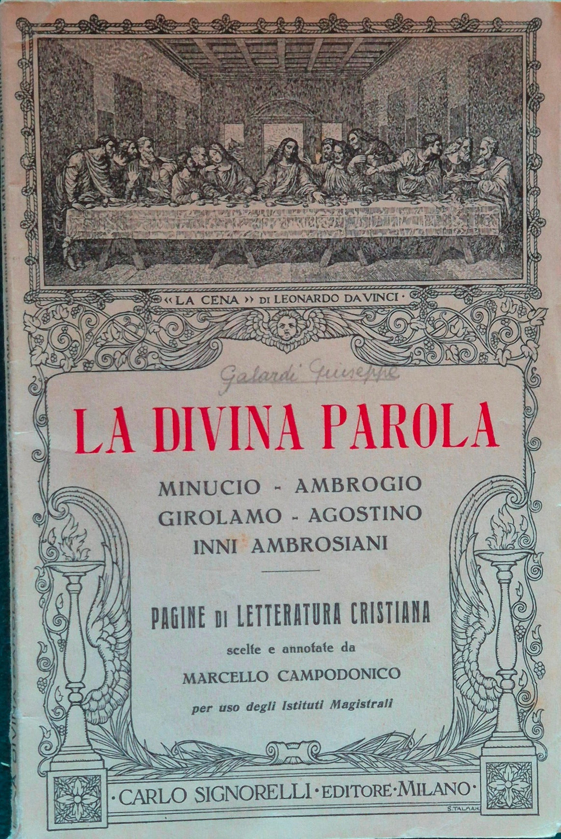 La divina parola - Pagine di letteratura cristiana