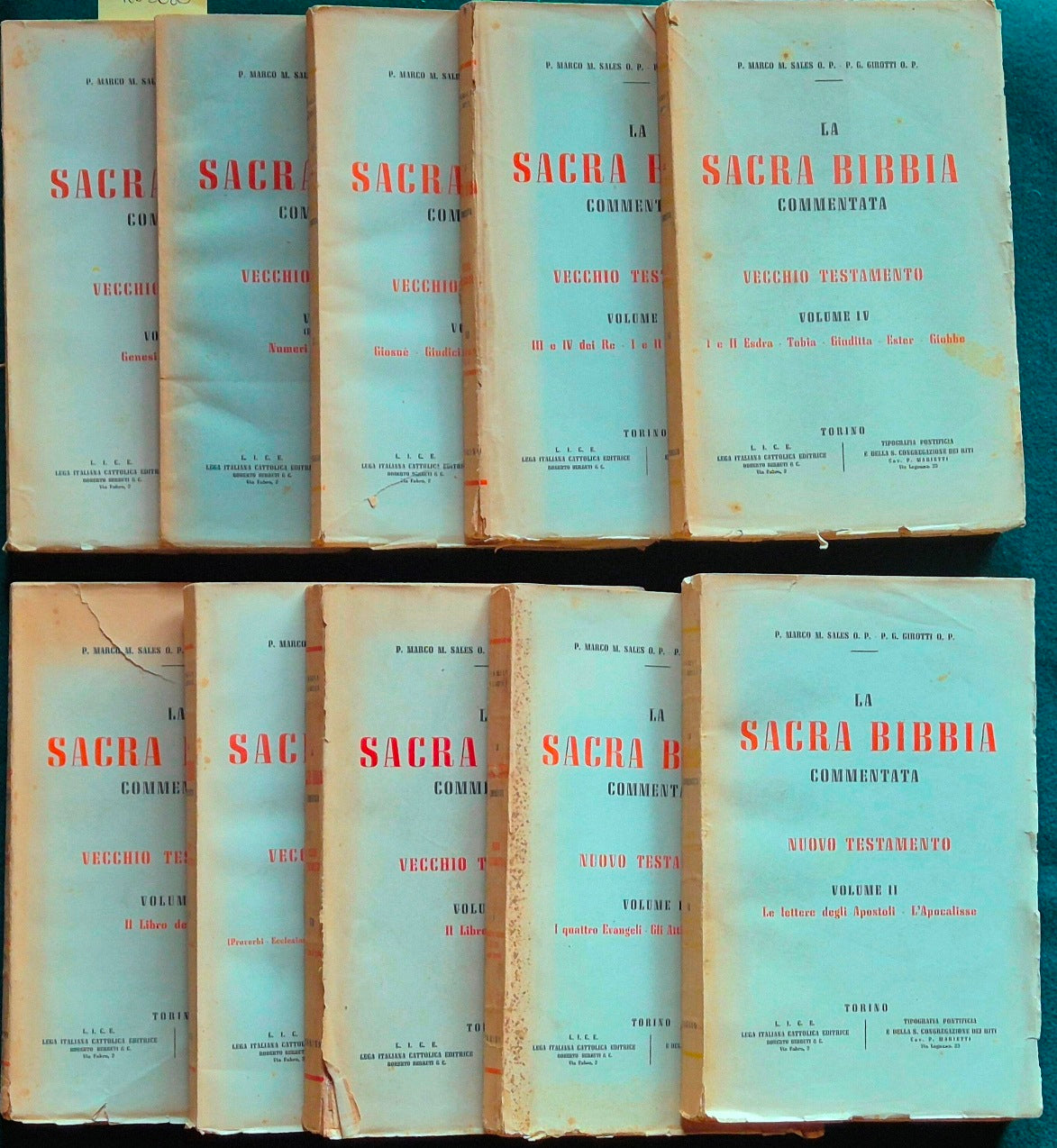 La sacra Bibbia commentata