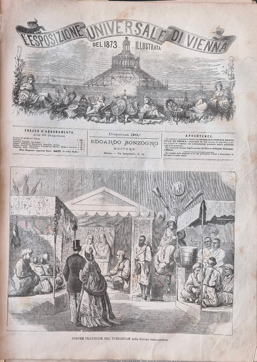 L'Esposizione Universale di Vienna del 1873 illustrata - Dispensa n.30
