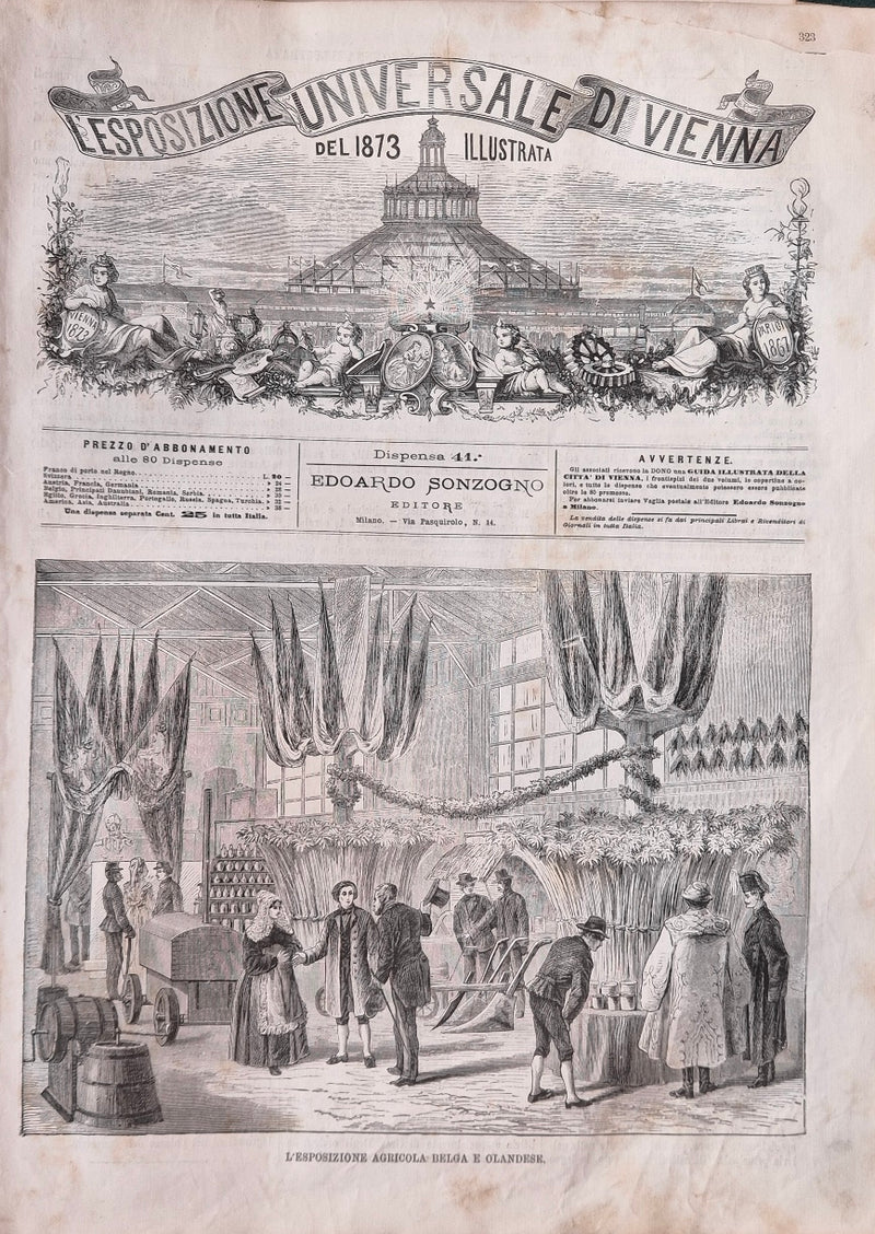 L'Esposizione Universale di Vienna del 1873 illustrata - Dispensa n.41