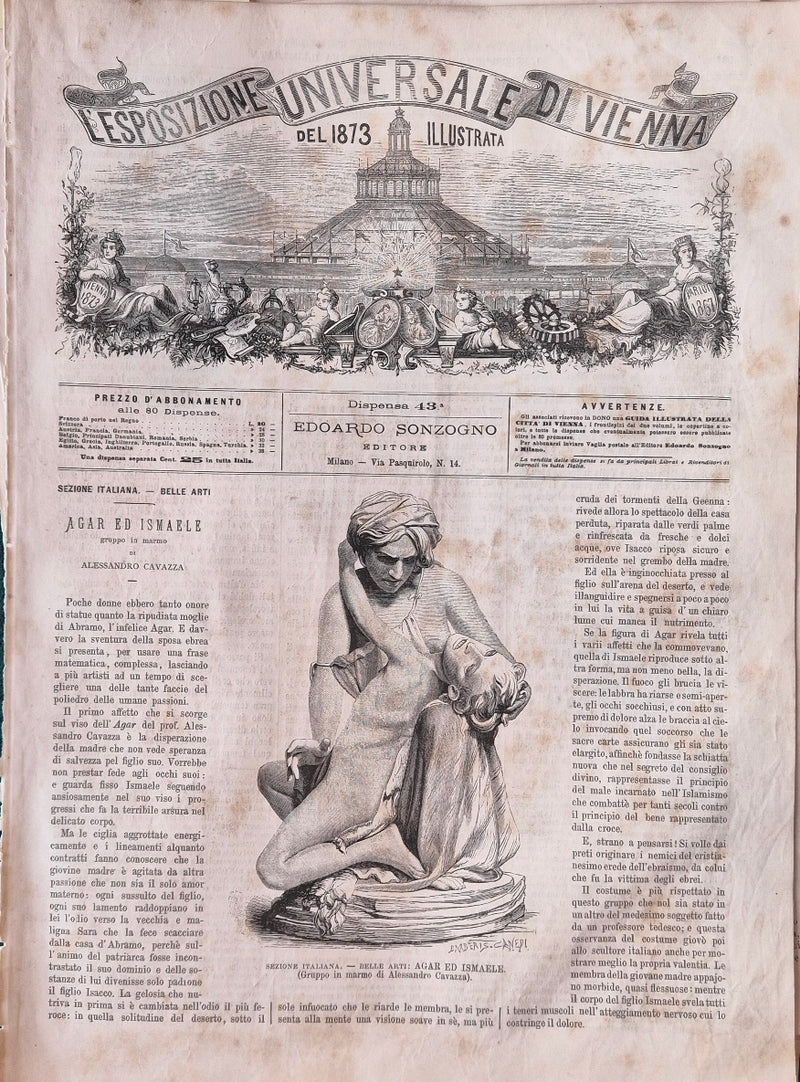 L'Esposizione Universale di Vienna del 1873 illustrata - Dispensa n.43