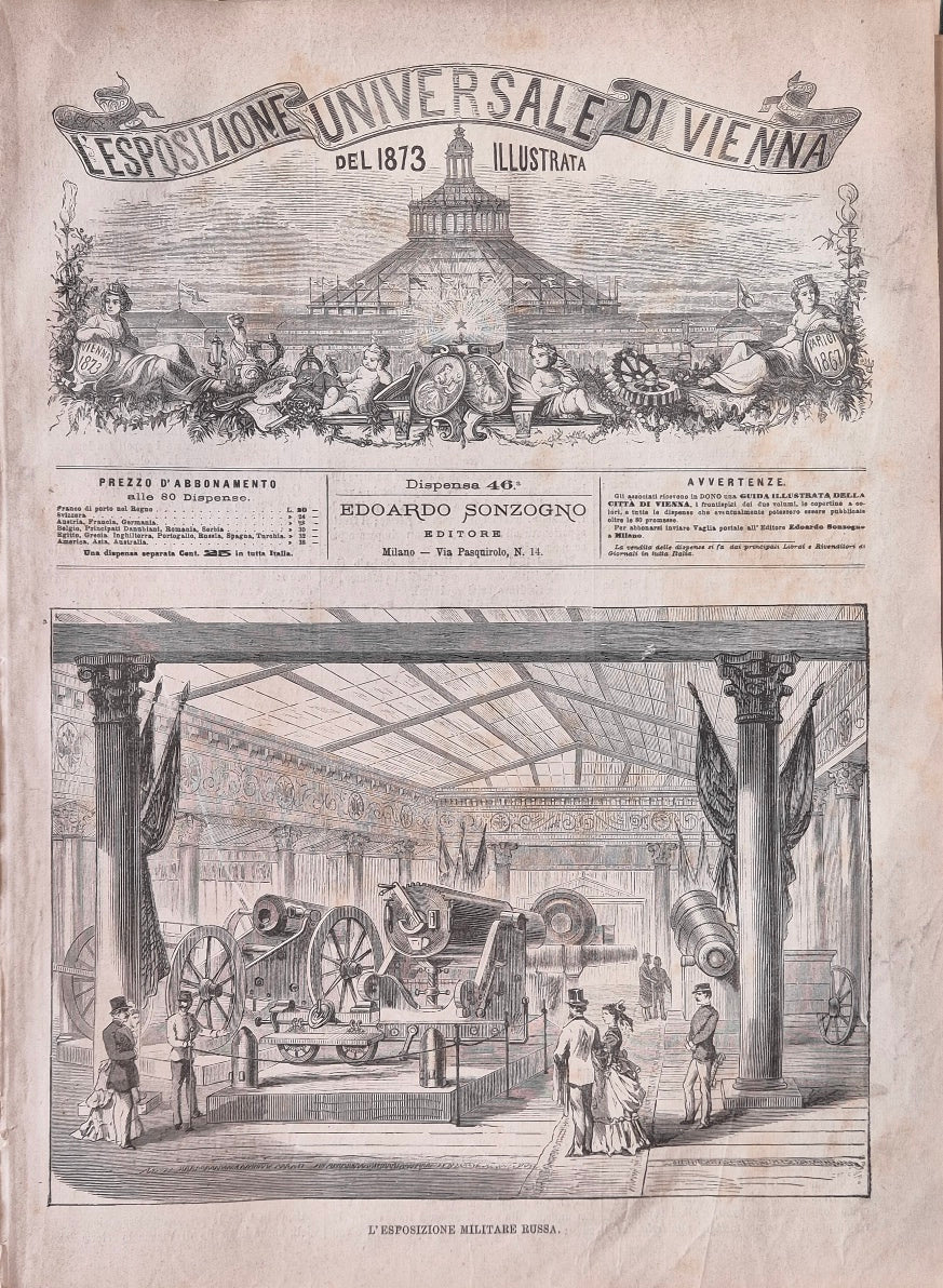 L'Esposizione Universale di Vienna del 1873 illustrata - Dispensa n.46