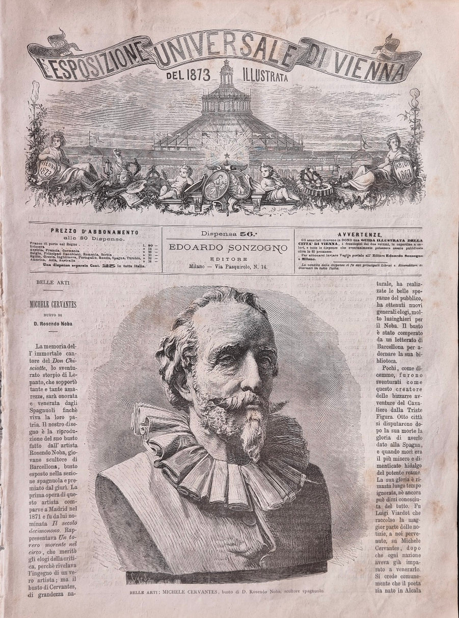 L'Esposizione Universale di Vienna del 1873 illustrata - Dispensa n.56