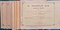 Il secolo XIX descritto e illustrato - 1899 - Nn. 1/15 dell'Atlante