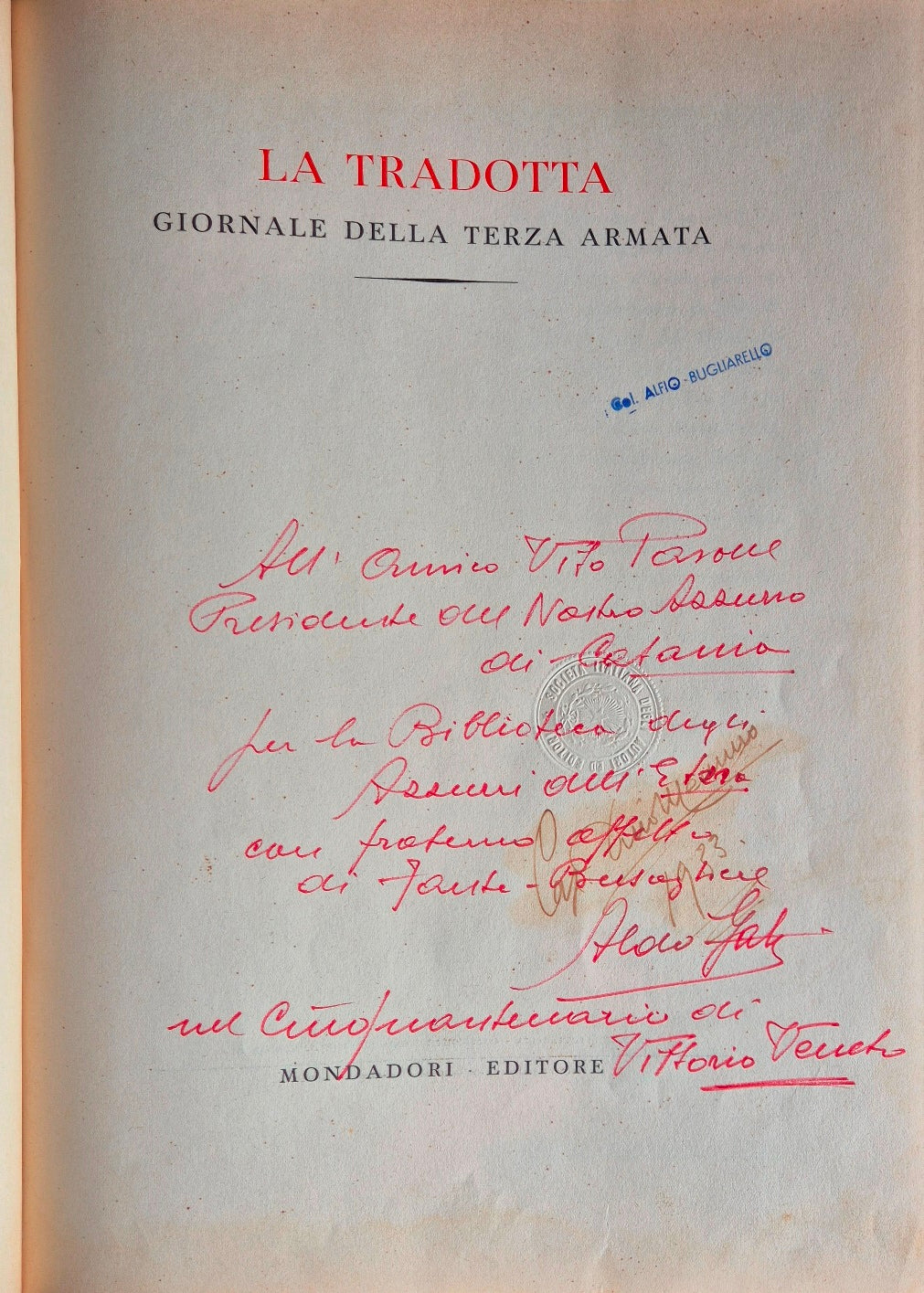 La Tradotta - Giornale della Terza Armata