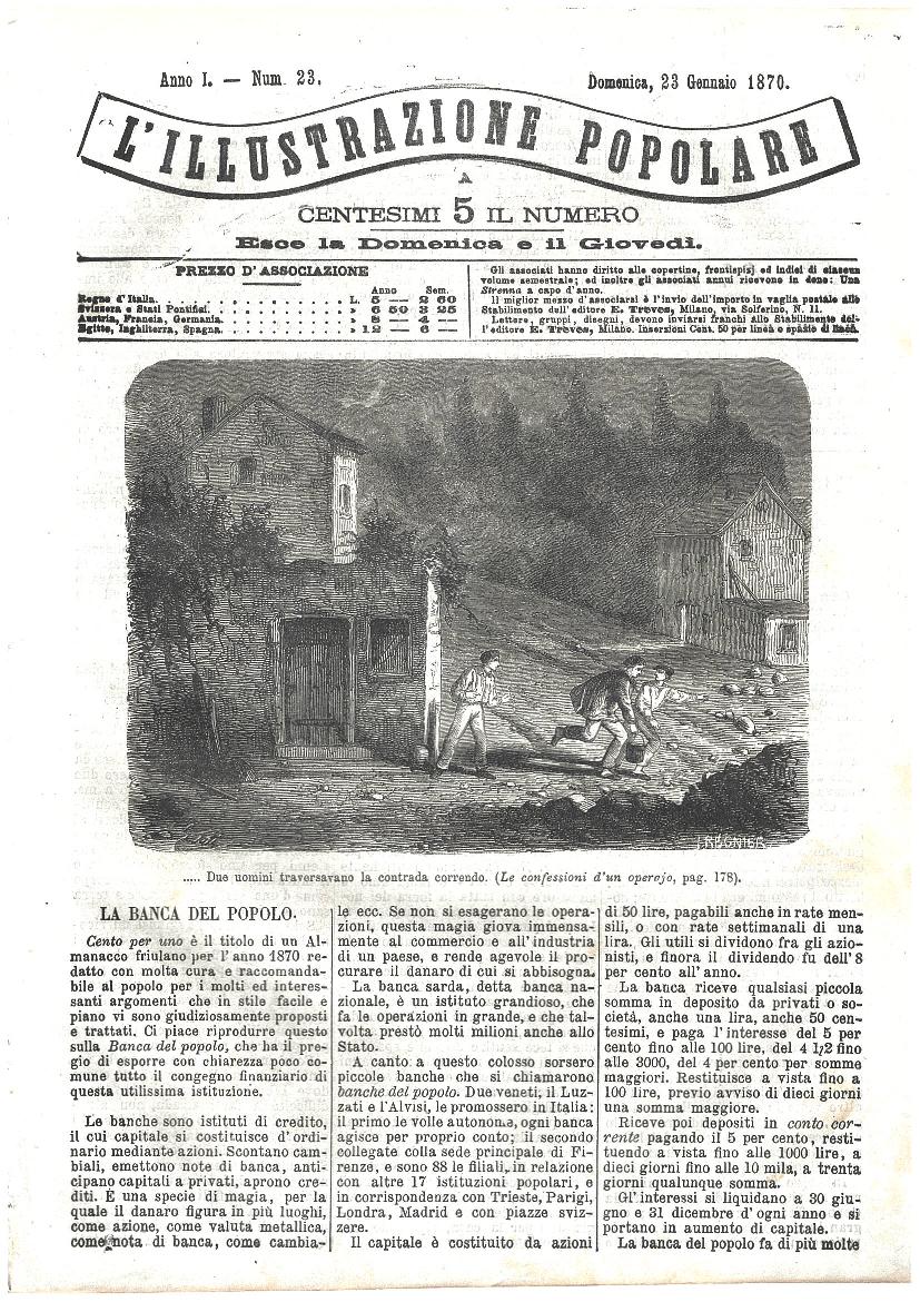 L'illustrazione popolare - 23 Gennaio 1870
