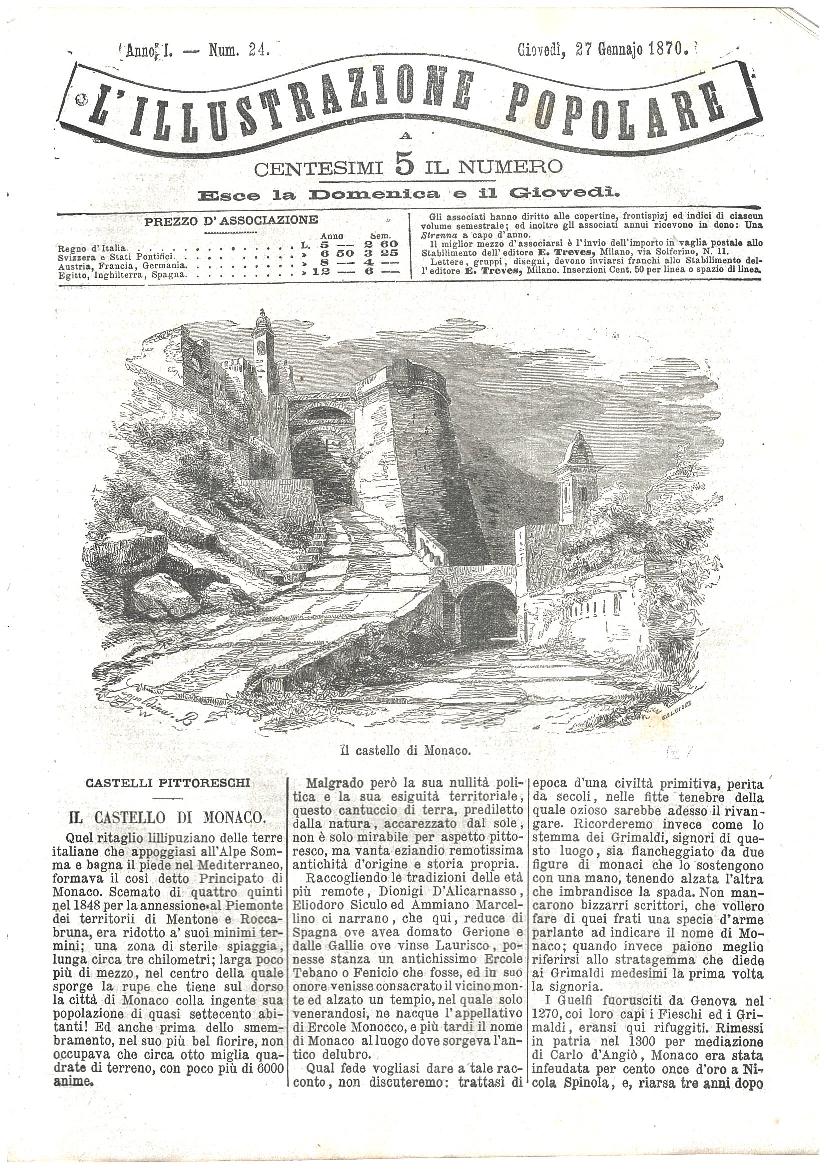 L'illustrazione popolare - 27 Gennaio 1870