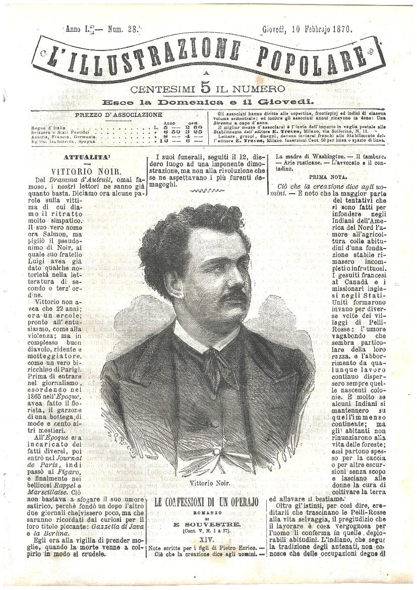 L'illustrazione popolare - 10 Febbraio 1870