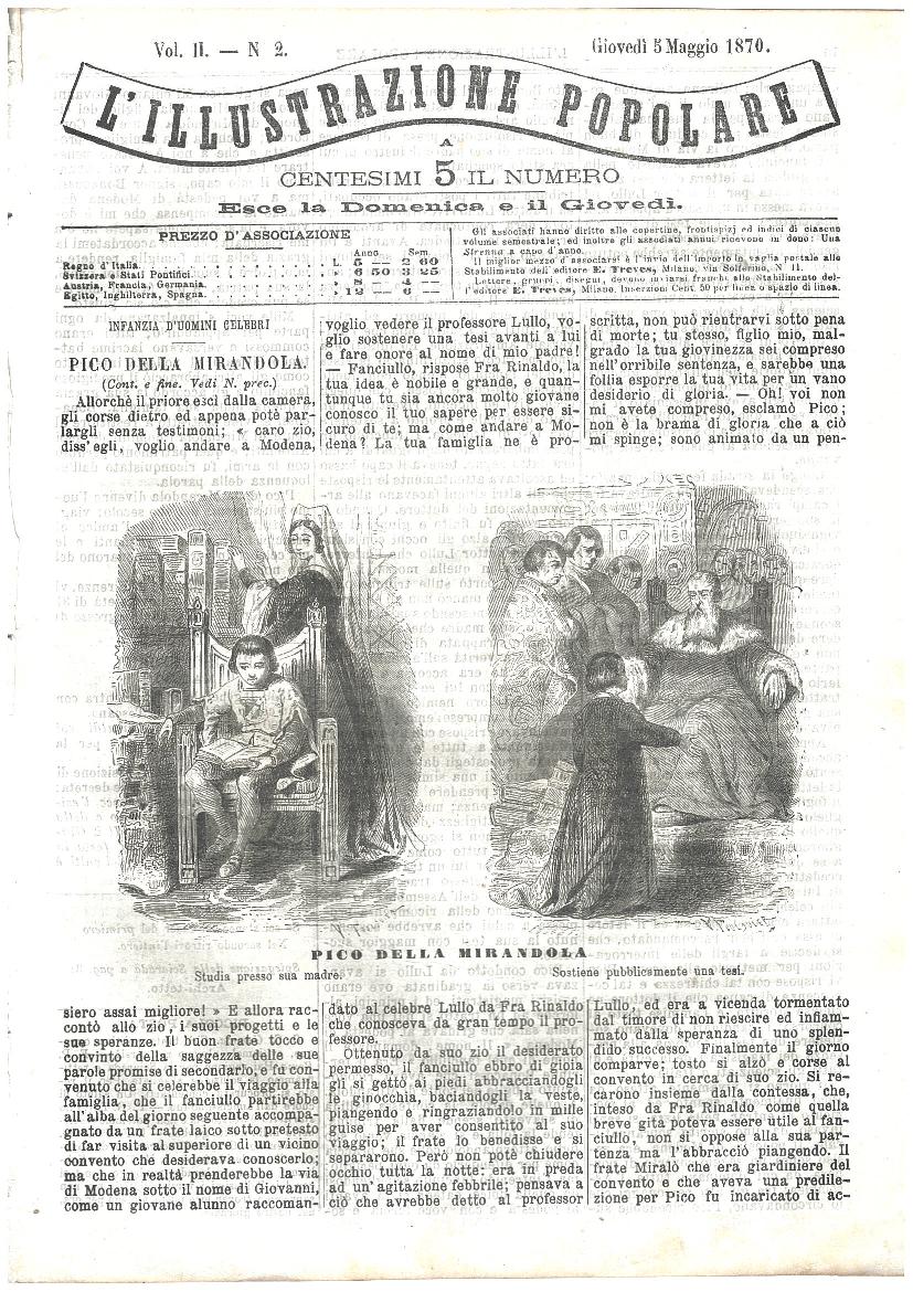 L'illustrazione popolare - 5 Maggio 1870