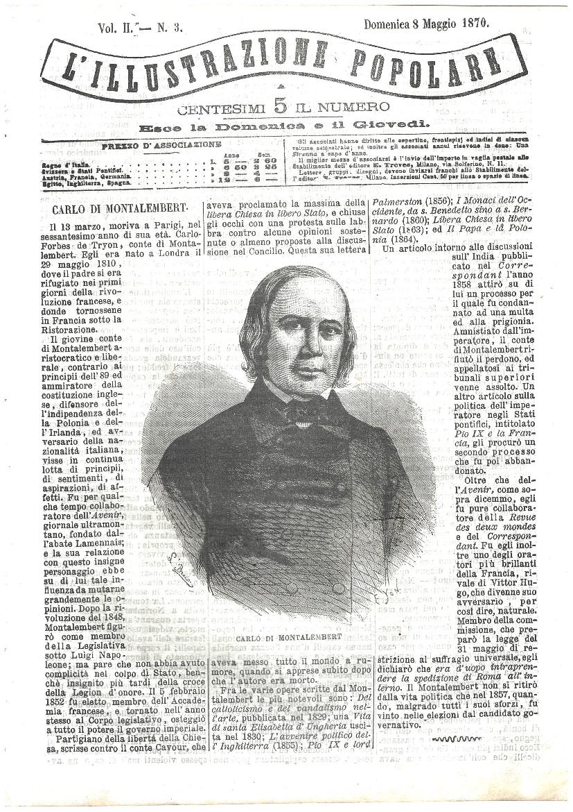 L'illustrazione popolare - 8 Maggio 1870